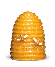 Gietvorm bijenkorf met bijtjes 180 gram kopen bij Imkerij De Linde