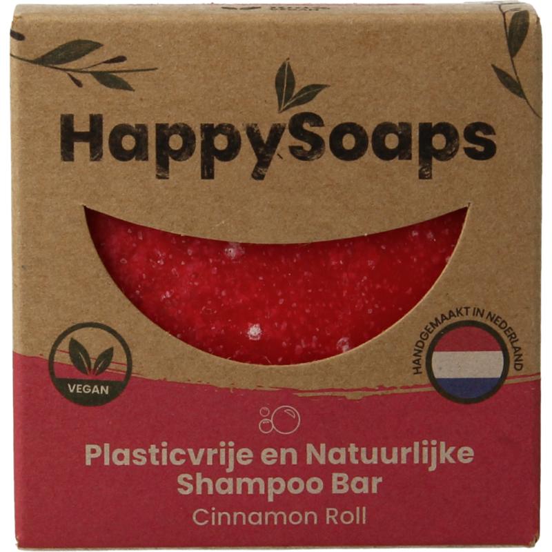 Happy Soaps Shampoo Bar Cinnamon rol 70 gram kopen bij Imkerij De Linde