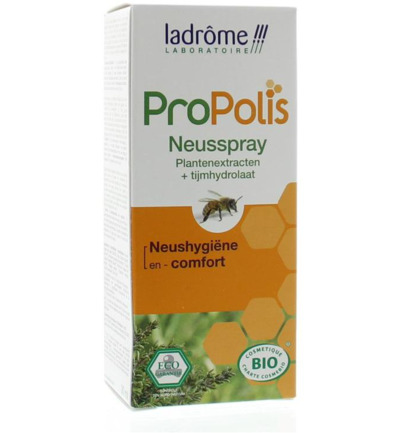Biologische Propolis Neusspray 30ml LaDrôme kopen bij Imkerij De Linde