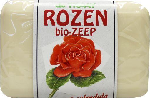 Rozen BIO-zeep met calendula 250 gram kopen bij Imkerij De Linde