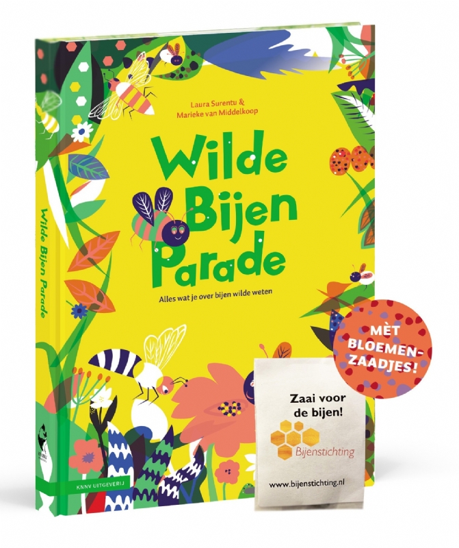 Wilde Bijen Parade kinderboek kopen bij Imkerij De Linde