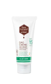 Dagcrème Aloe Vera SPF 15 Bee Honest 50 ml kopen bij Imkerij De Linde