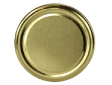 Metalen deksel goudkleurig TOC 82 verpakt per 12 stuks kopen bij Imkerij De Linde