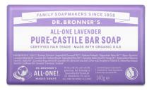 Dr. Bronner\'s zeep lavendel 140gram kopen bij Imkerij De Linde