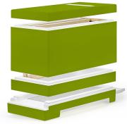 Frankenbeute 5-raams kast Dadant US