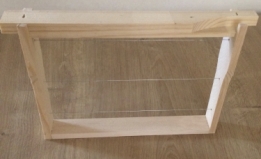 10 x Miniplusraam hout inschuifbaar kopen bij Imkerij De Linde