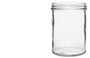 Glazen pot 435 ml ø 8 cm en hoogte 11,5 cm verpakt 20 stuks