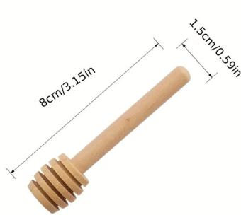 10 x honingdraaier hout klein 80 mm