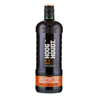Hooghoudt Zachtbitter 1 liter Kruiden & Honing kopen bij Imkerij De Linde
