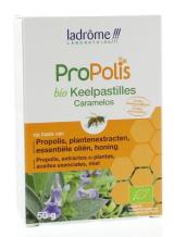 Biologische keelpastilles met propolis 50 gram van Ladrôme kopen bij Imkerij De Linde
