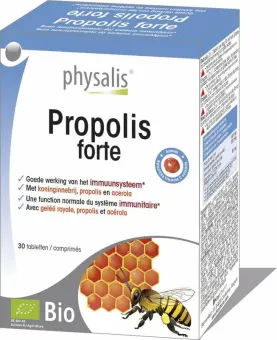 Propolis + koninginnengelei-capsules Physalis forte BIO 30 stuks