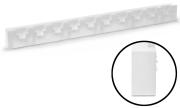 Segeberger afstandsreep 10-raams PVC
