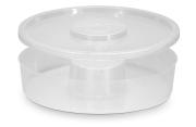 Voerbak rond 2 liter ø 280 mm en hoogte 55 mm