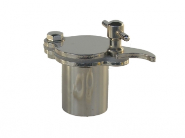 RVS snijkraan met ø 38 mm kopen bij Imkerij De Linde