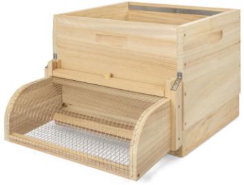 Beschermkooi tegen Aziatische hoornaar voor Dadant 12-raams hout