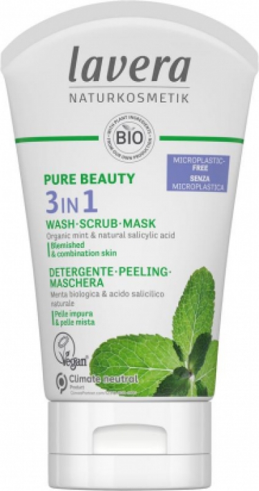 Masker Pure Beauty 3in1 met inhoud van 125ml Lavera kopen bij Imkerij De Linde
