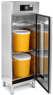 Geïsoleerde warmtekast RVS voor 2 x emmers van 40 kg kopen bij Imkerij De Linde